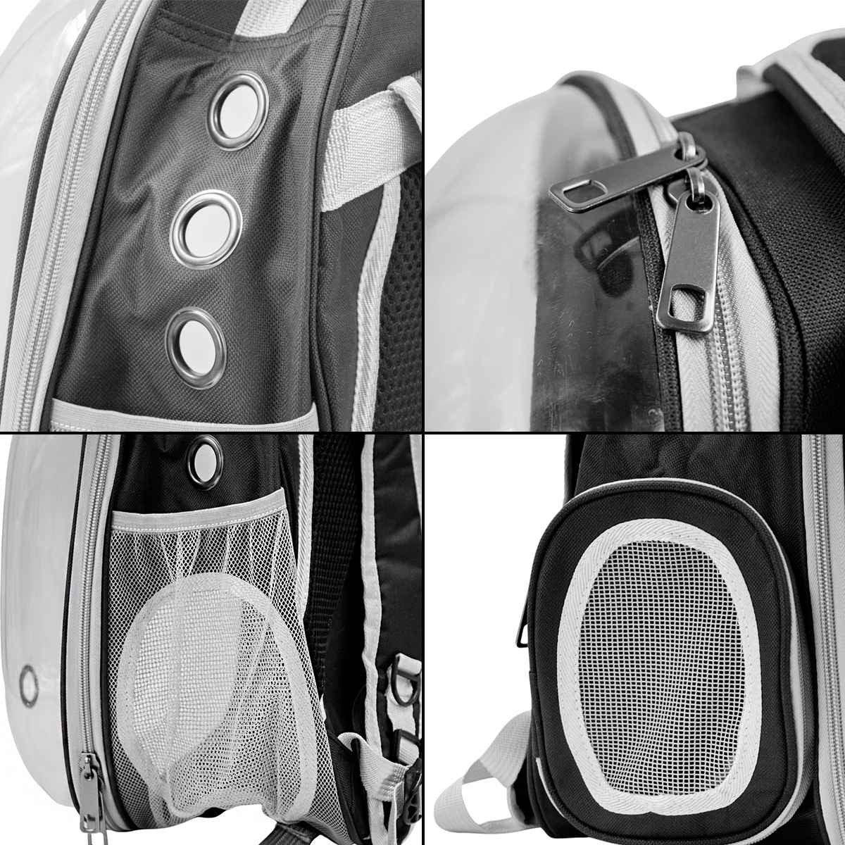 Mochila Pet Visão Panorâmica - Modelo Astronauta Azul