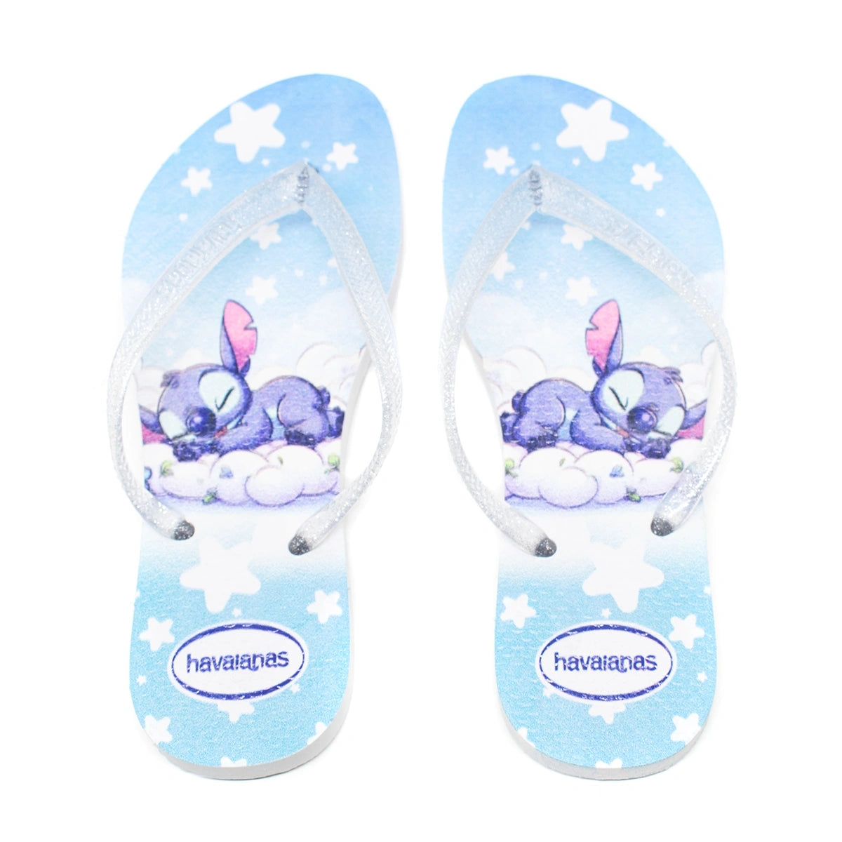 Kit 3 Chinelos Feminino Havaianas Stitch Sortidos
