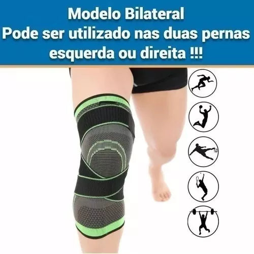 Joelheira ProFlex 360® – Suporte Esportivo Bilateral