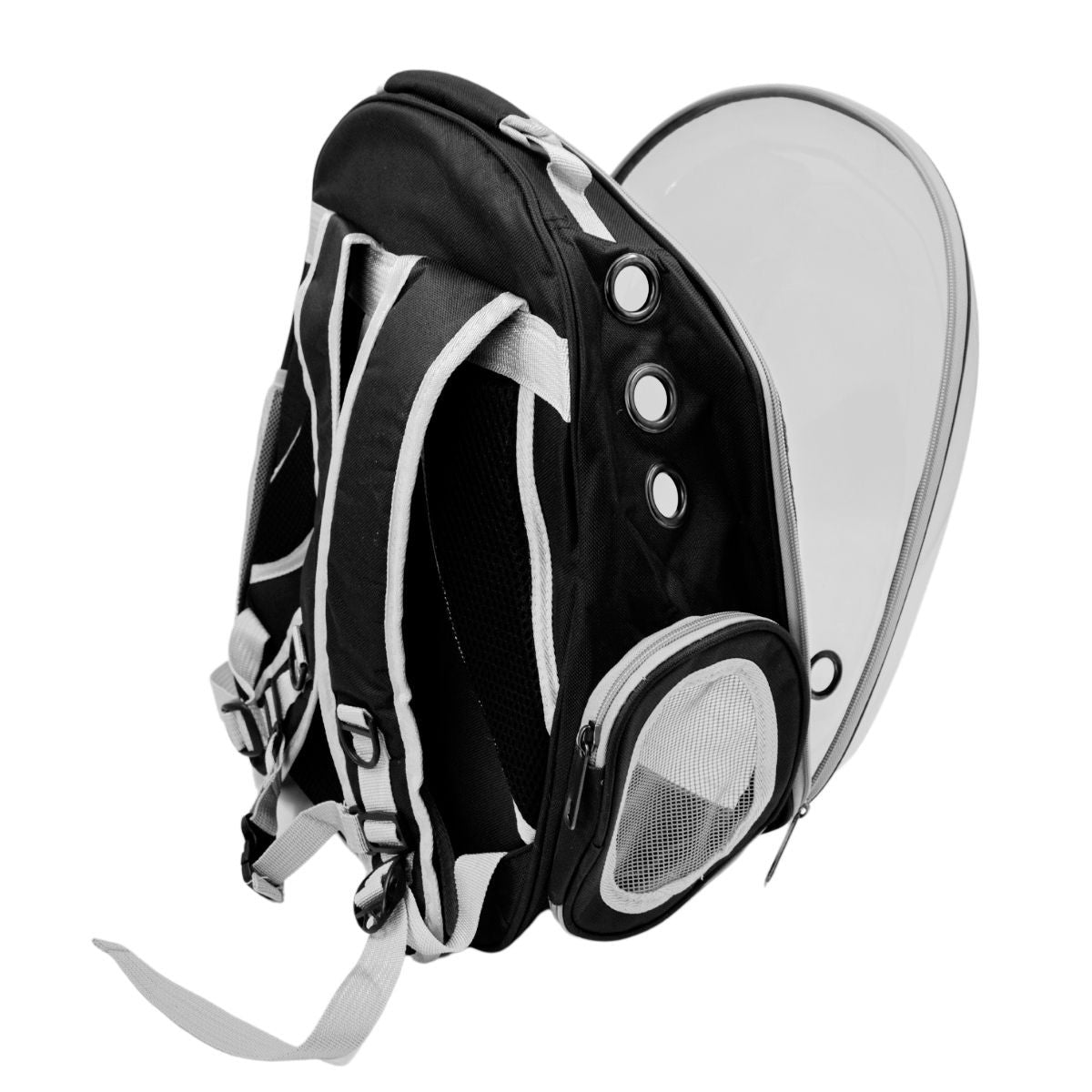 Mochila Pet Visão Panorâmica - Modelo Astronauta Azul
